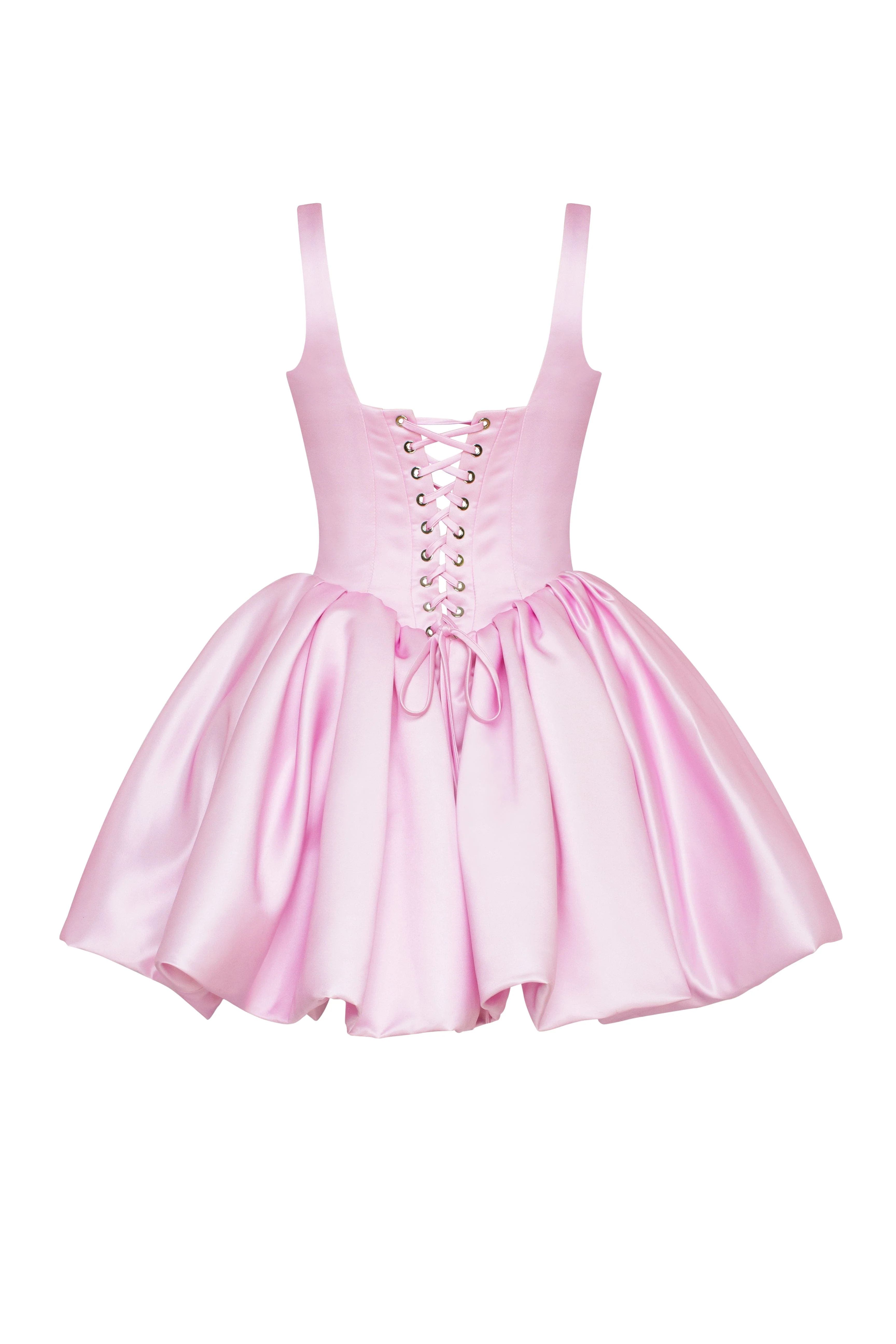 Adorable pink mini dress with puffy skirt, Glow-Up - Image 4