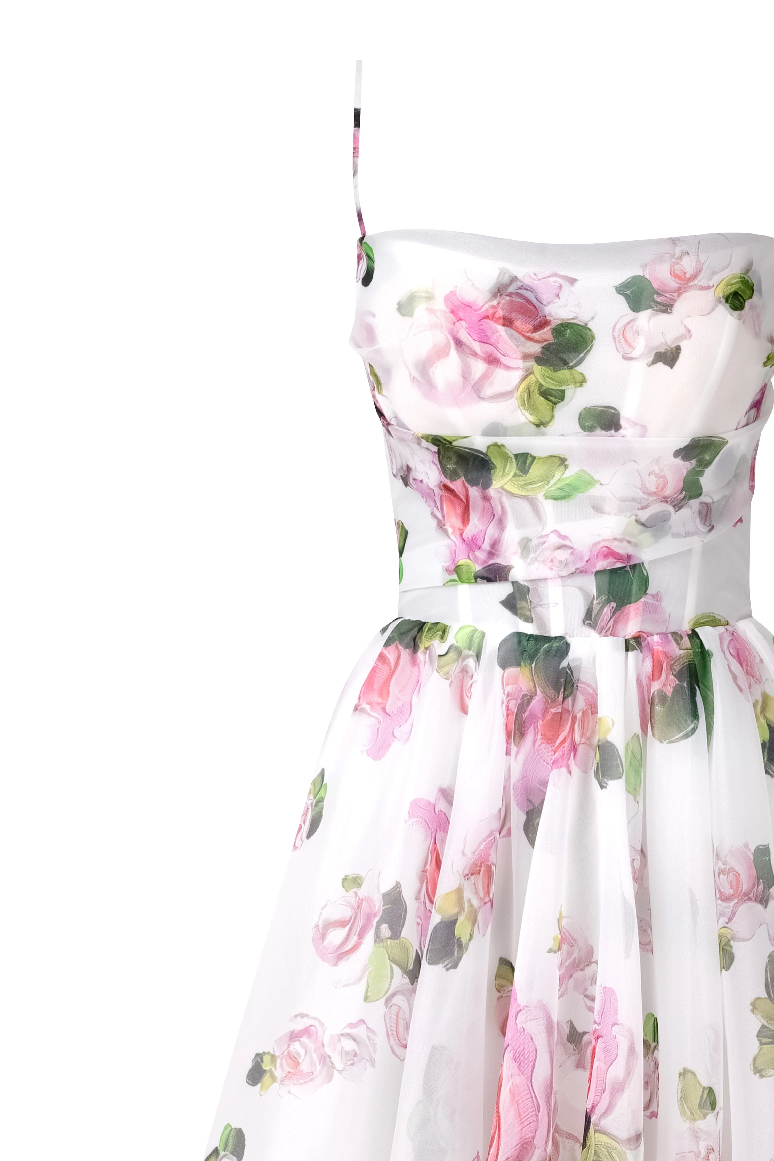 Apple Blossom spaghetti strap midi dress - Image 6