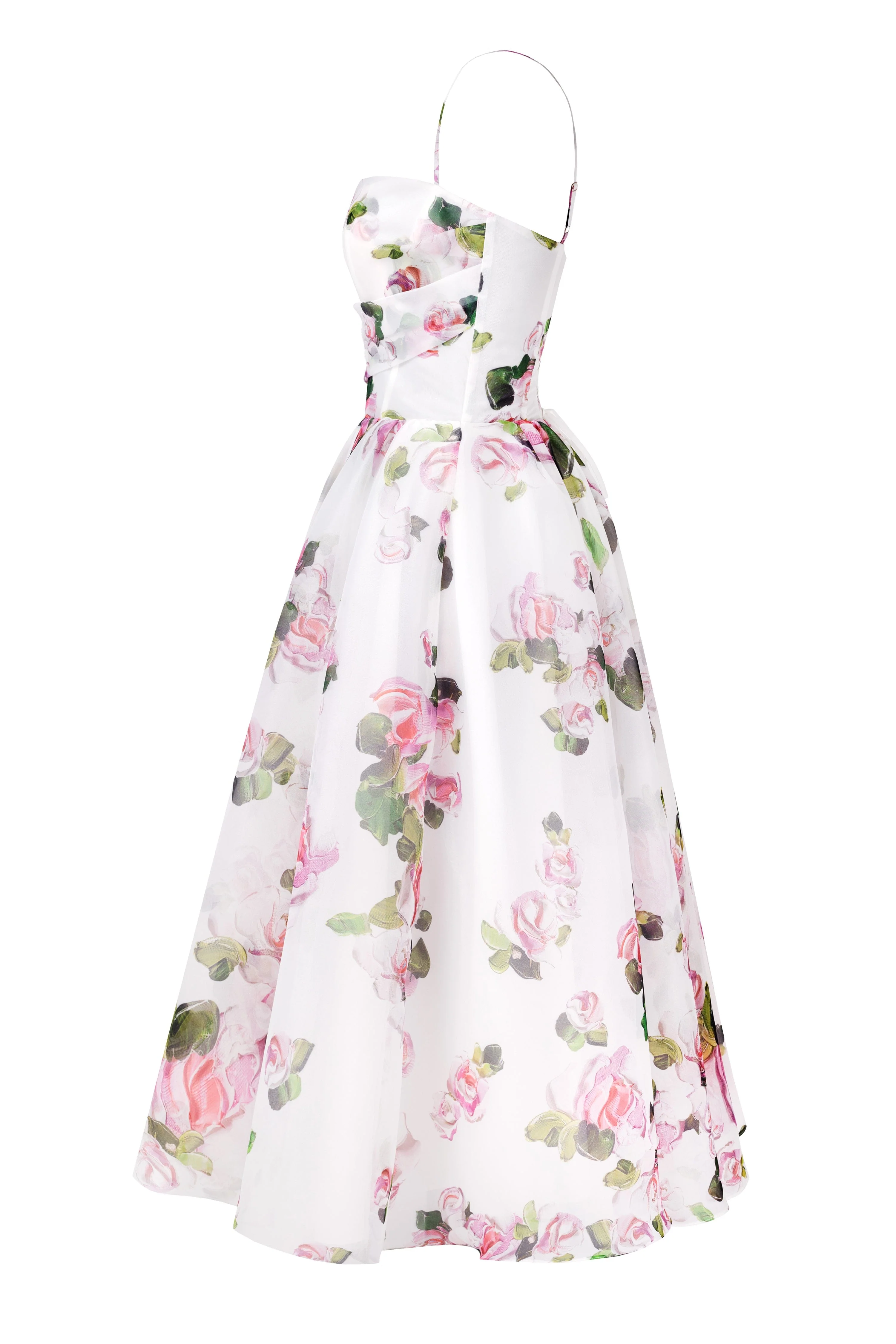 Apple Blossom spaghetti strap midi dress - Image 7