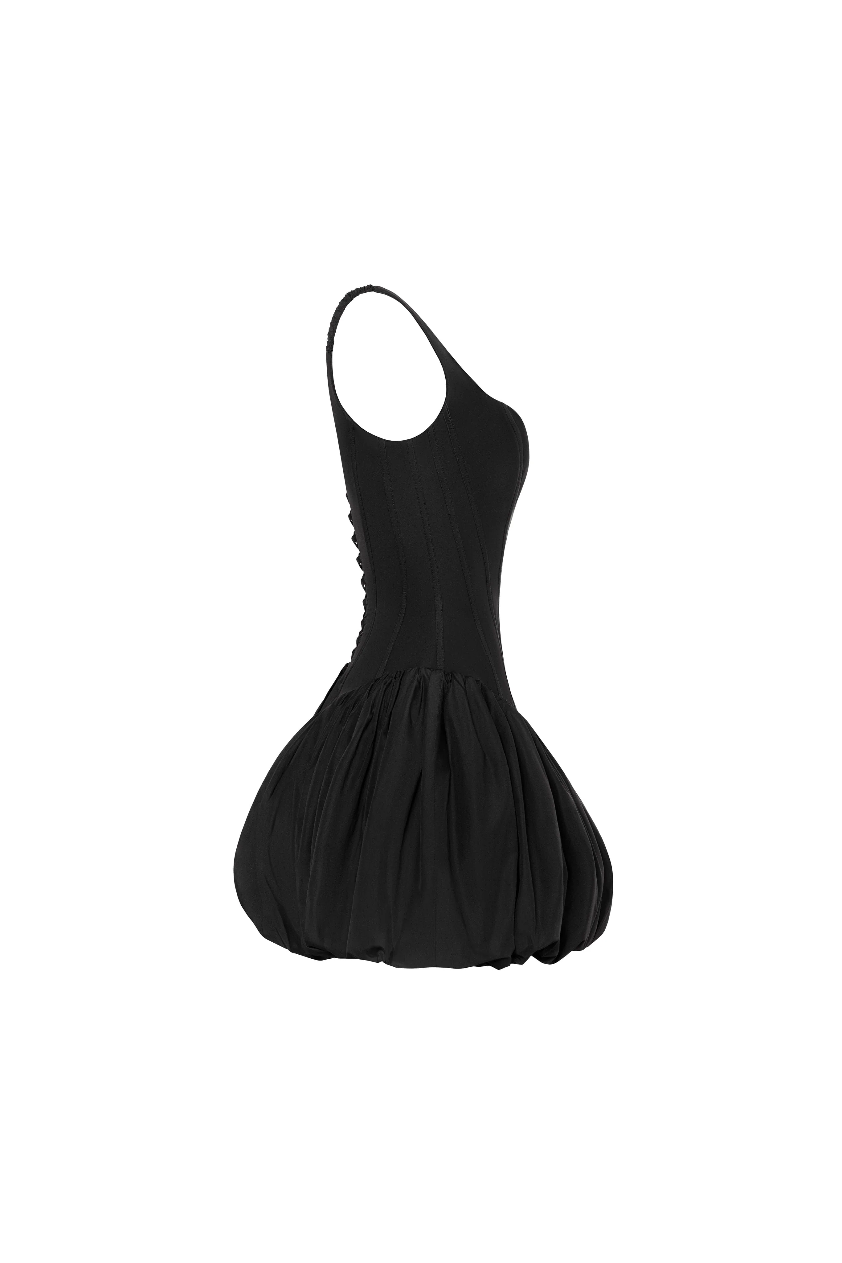 Black corset mini dress - Image 6