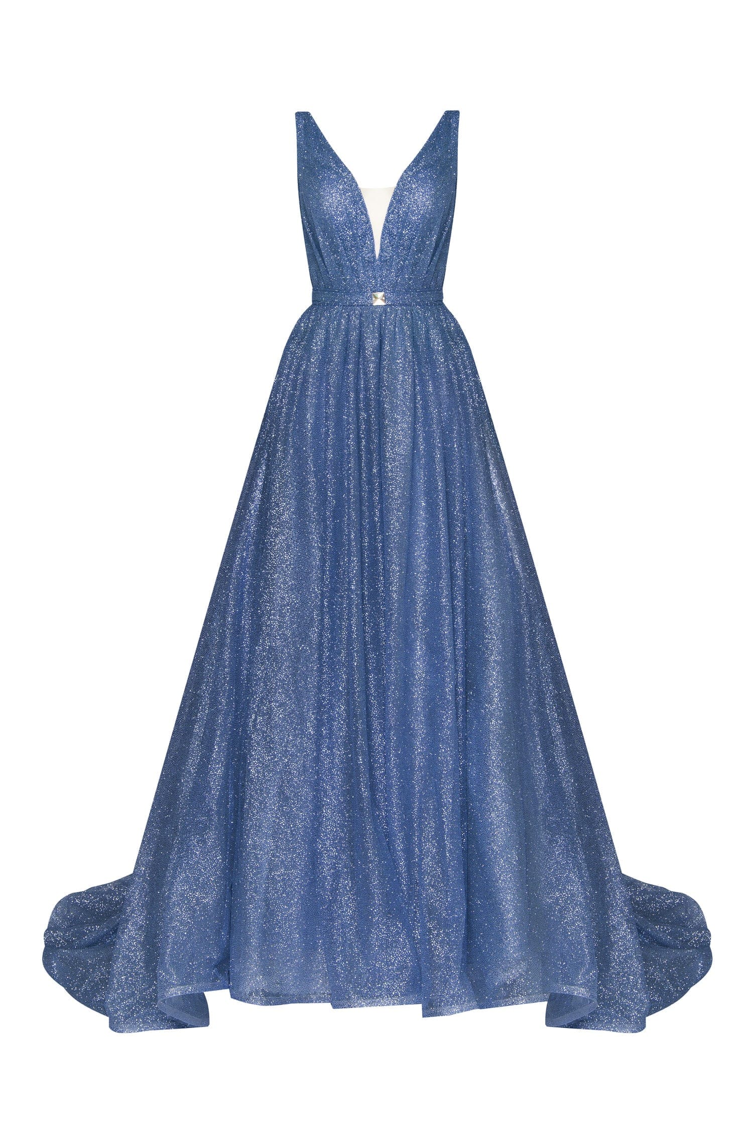 Blue Empire sparkling gown - Image 2