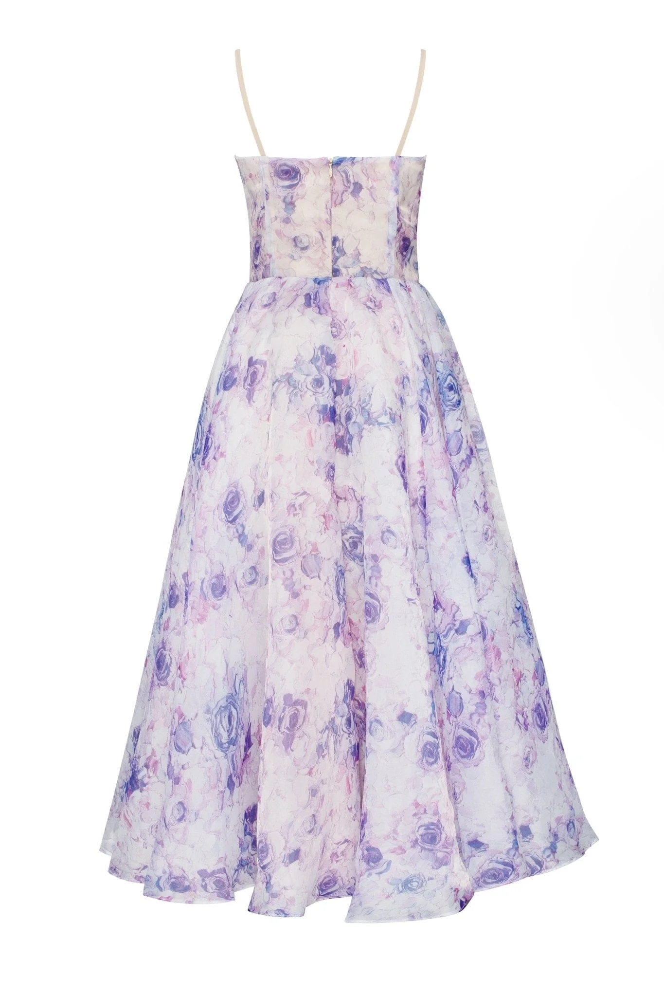 Blue Peony Tender spaghetti strap midi dress - Image 4