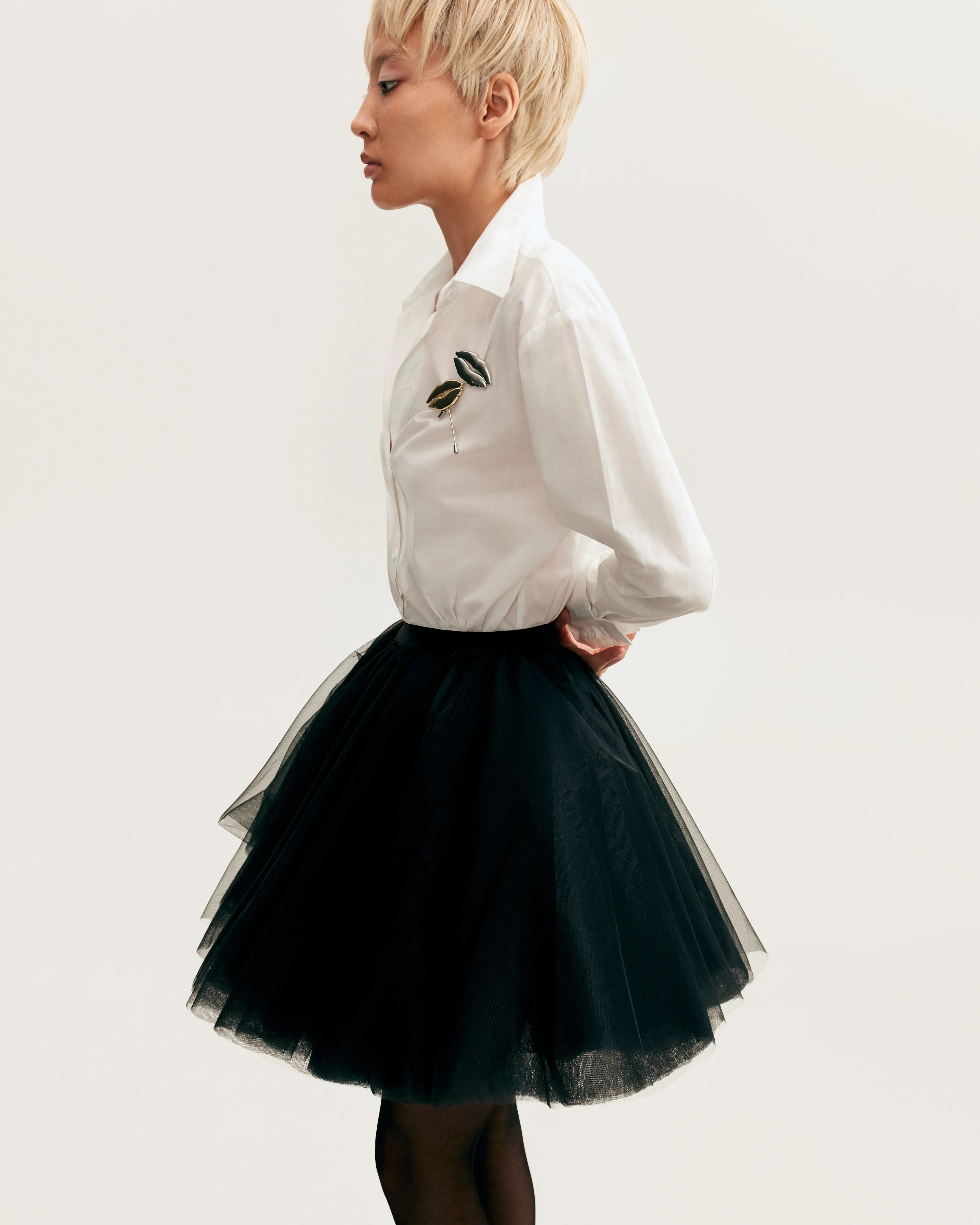 Classic white blouse, Xo Xo - Image 6