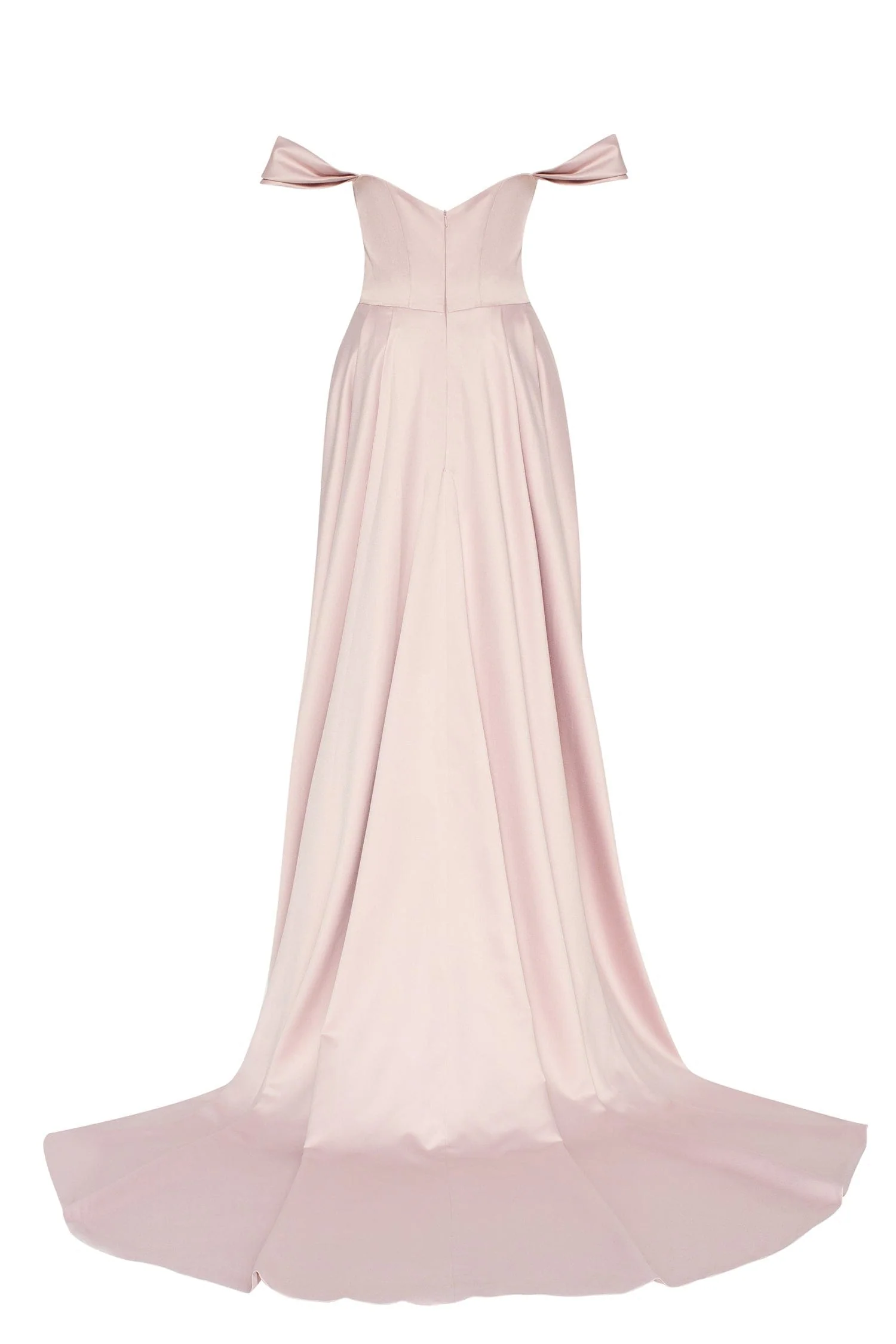 Misty Rose Princess heart-shaped neckline gown - Image 4
