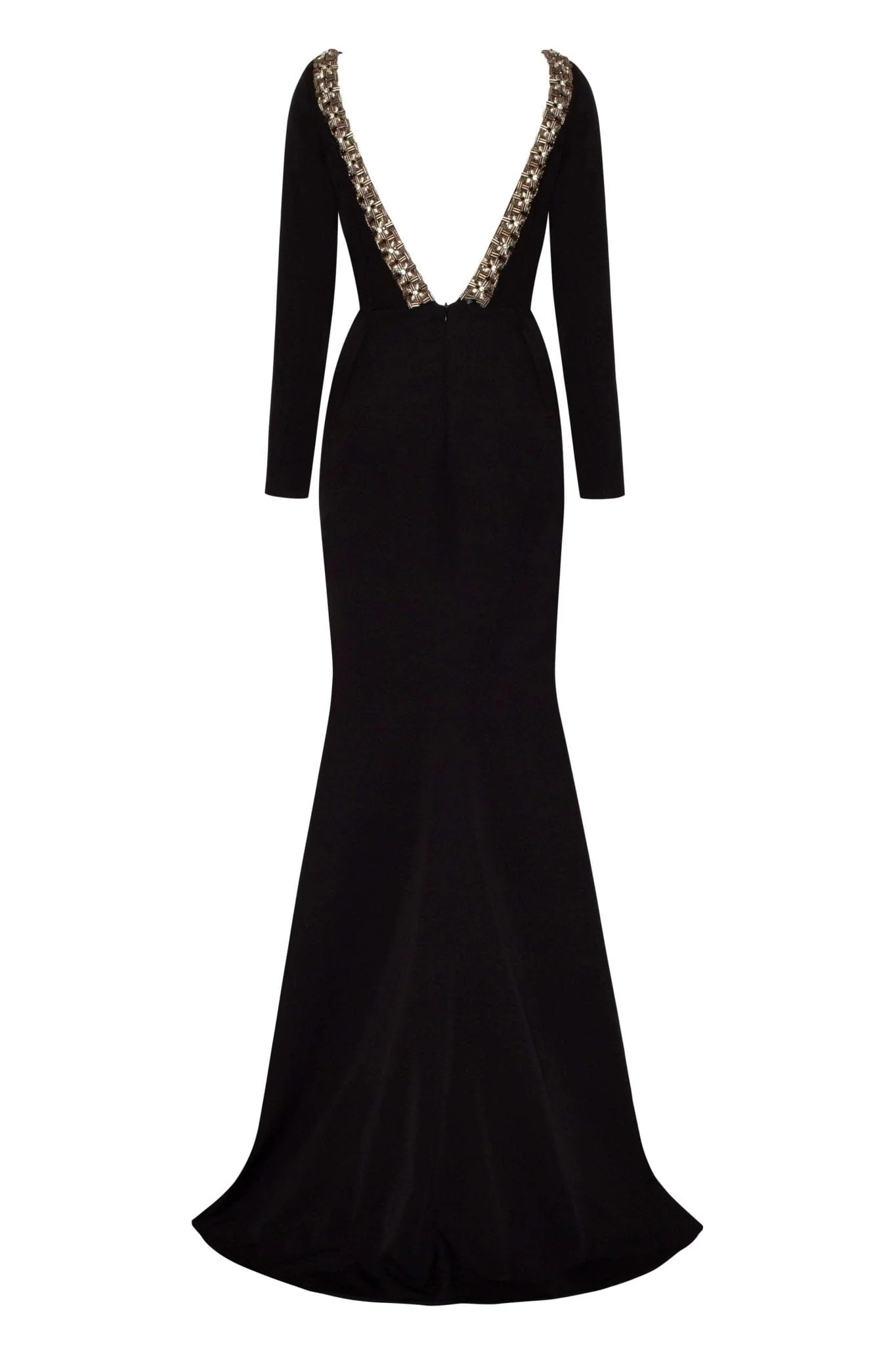 Elegant Mermaid Dress with Open Back - Image 4