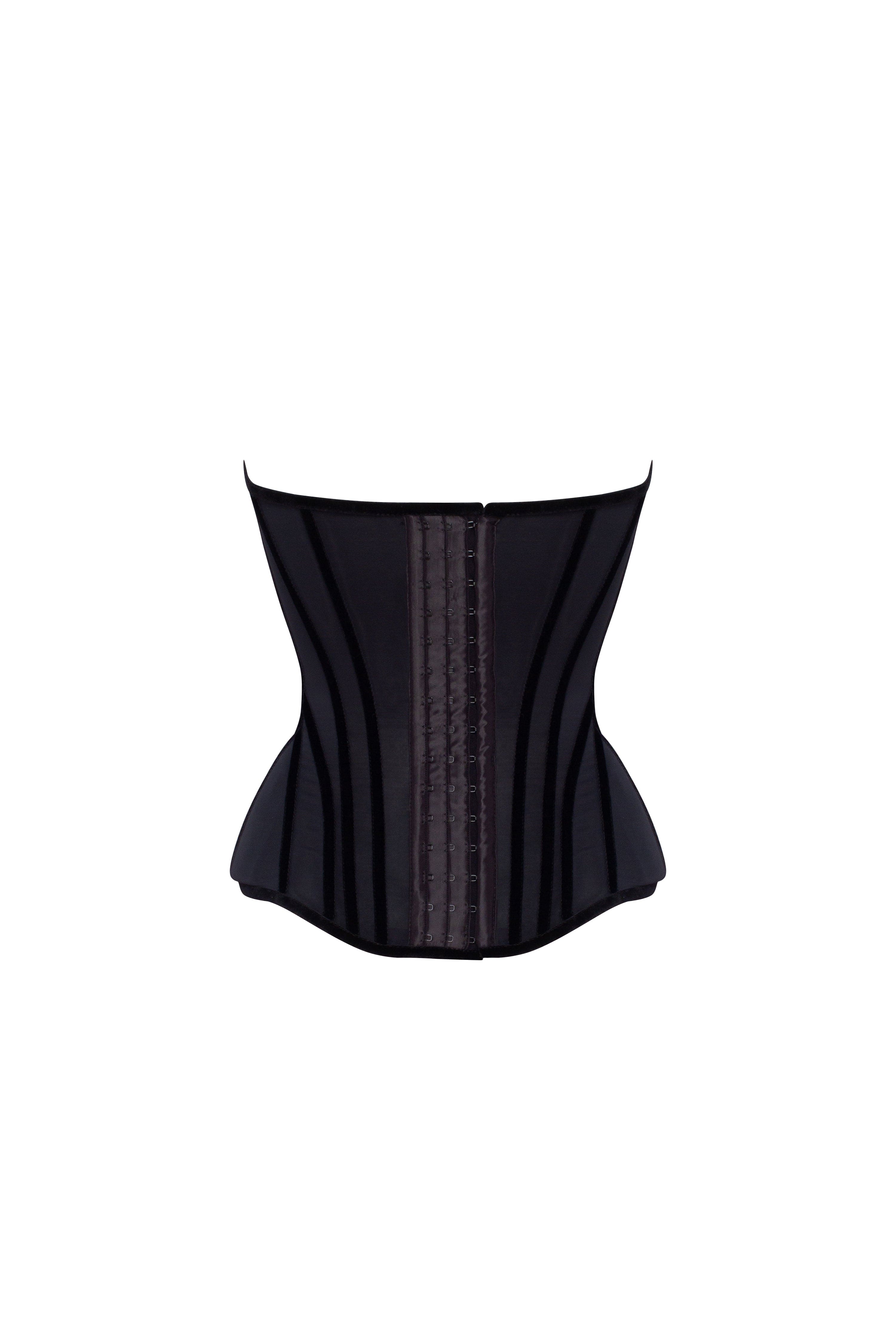 Noir corset, Parisienne - Image 4