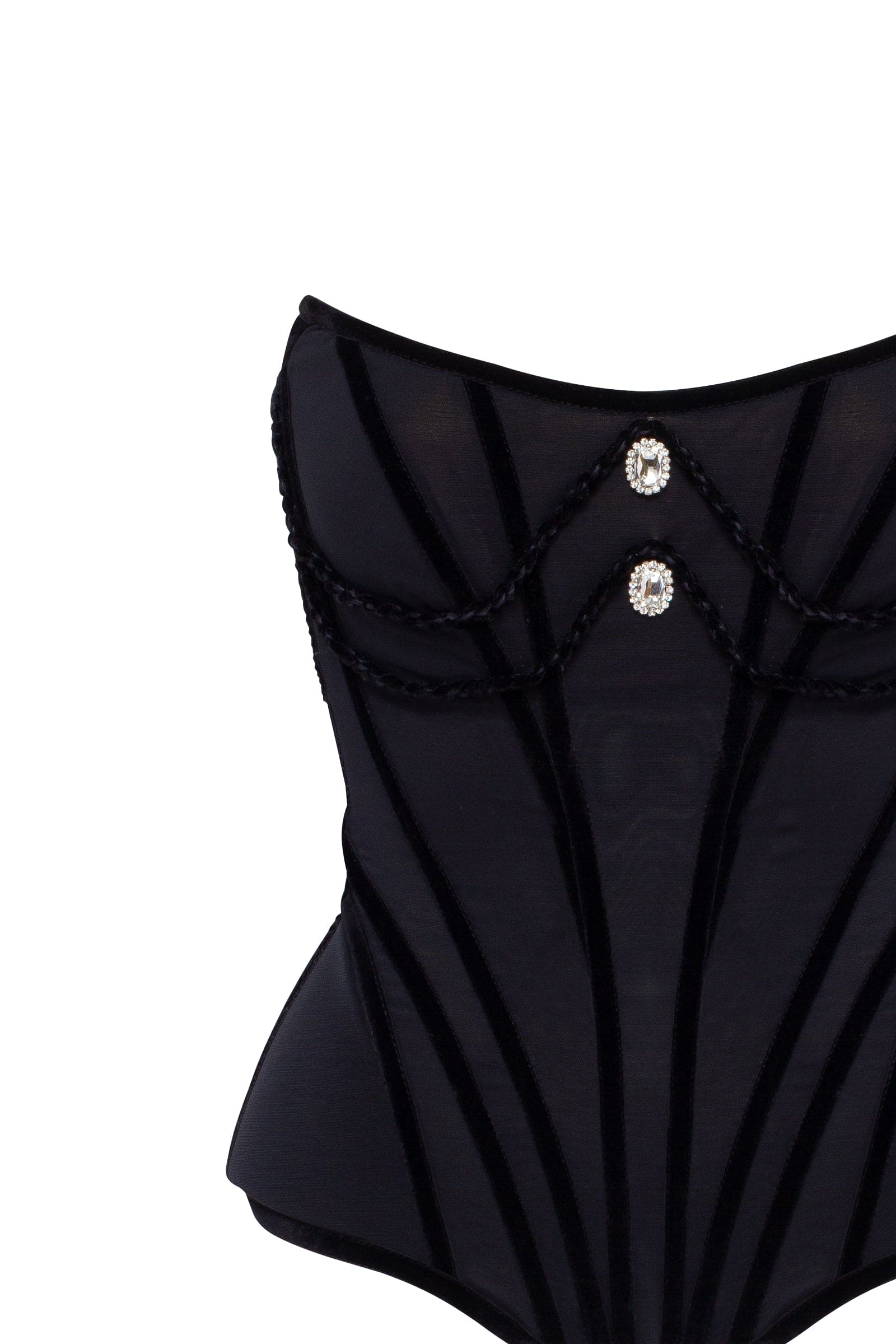 Noir corset, Parisienne - Image 5
