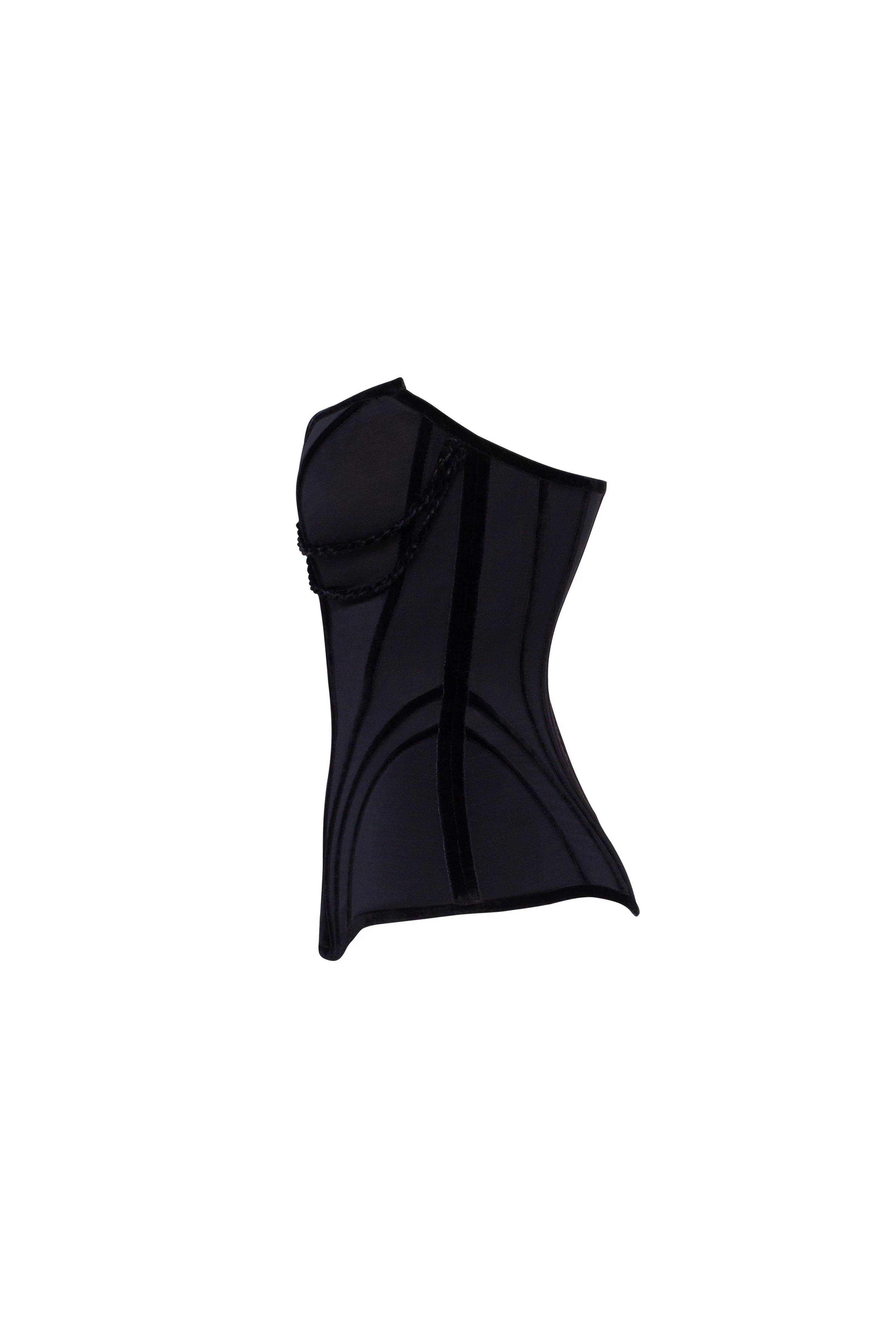 Noir corset, Parisienne - Image 6