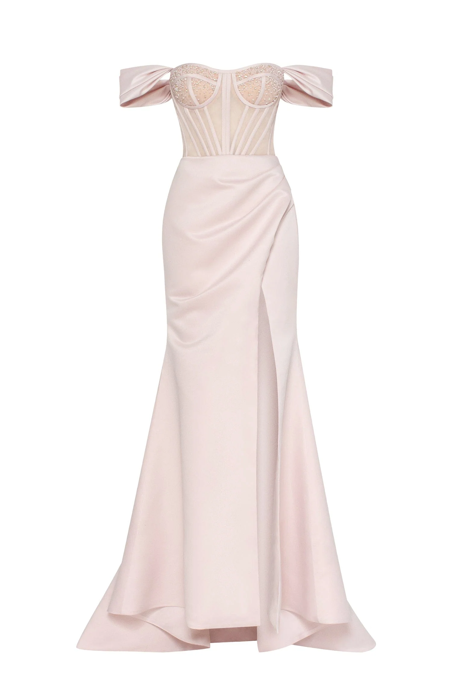 Off-the-Shoulder Prom Maxi Dress - Image 2