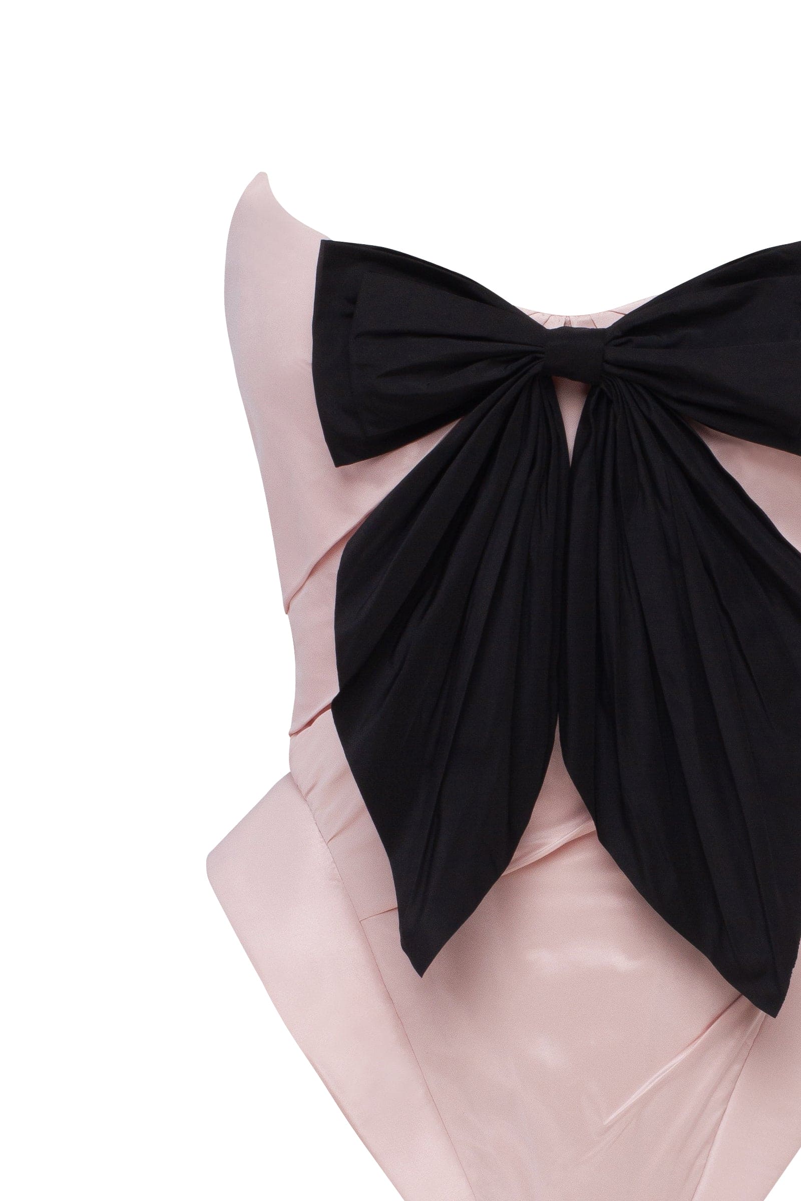 Sleeveless pink corset with detachable bow, Parisienne - Image 6