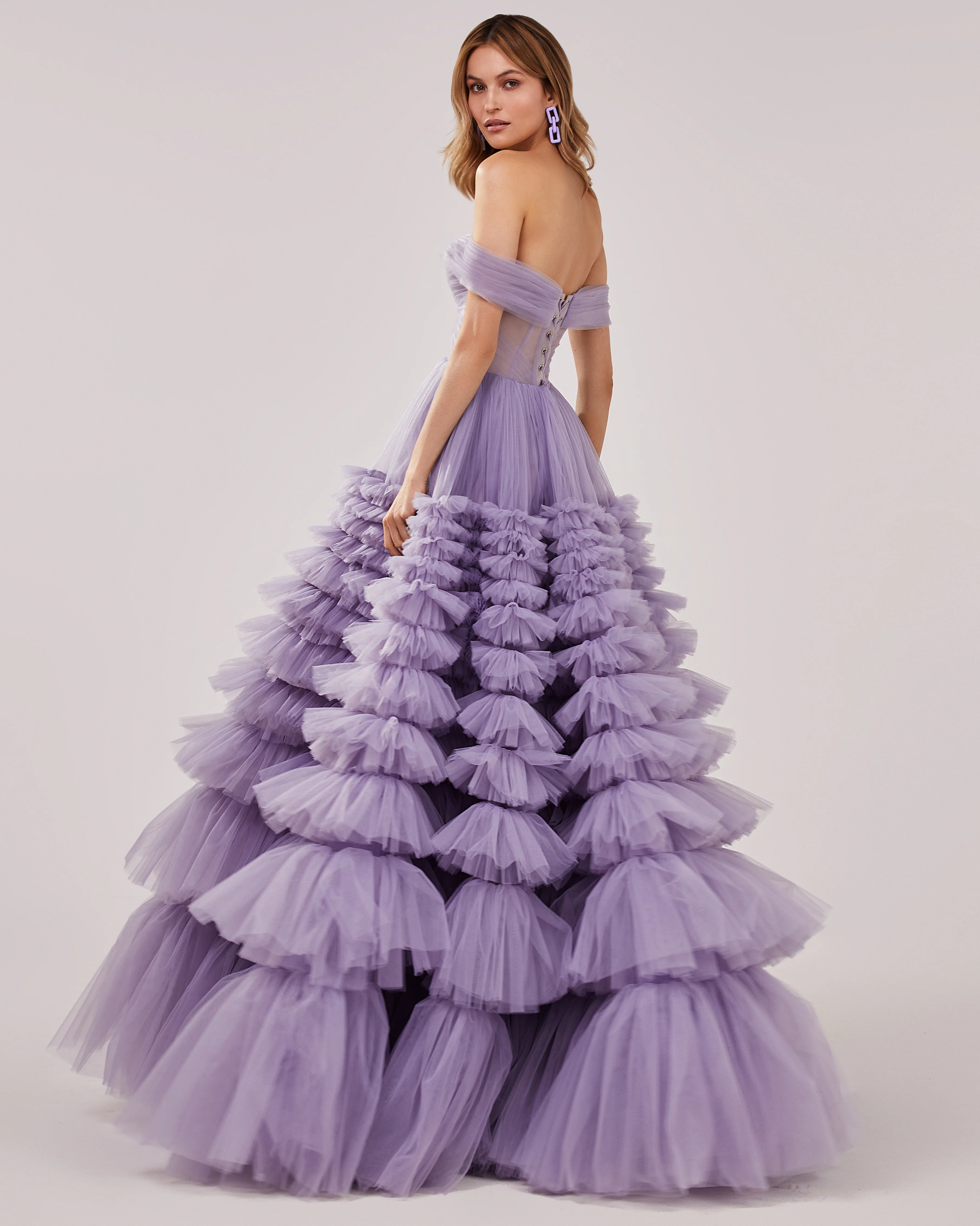 Ultra Puffy Prom Maxi Dress - Image 3