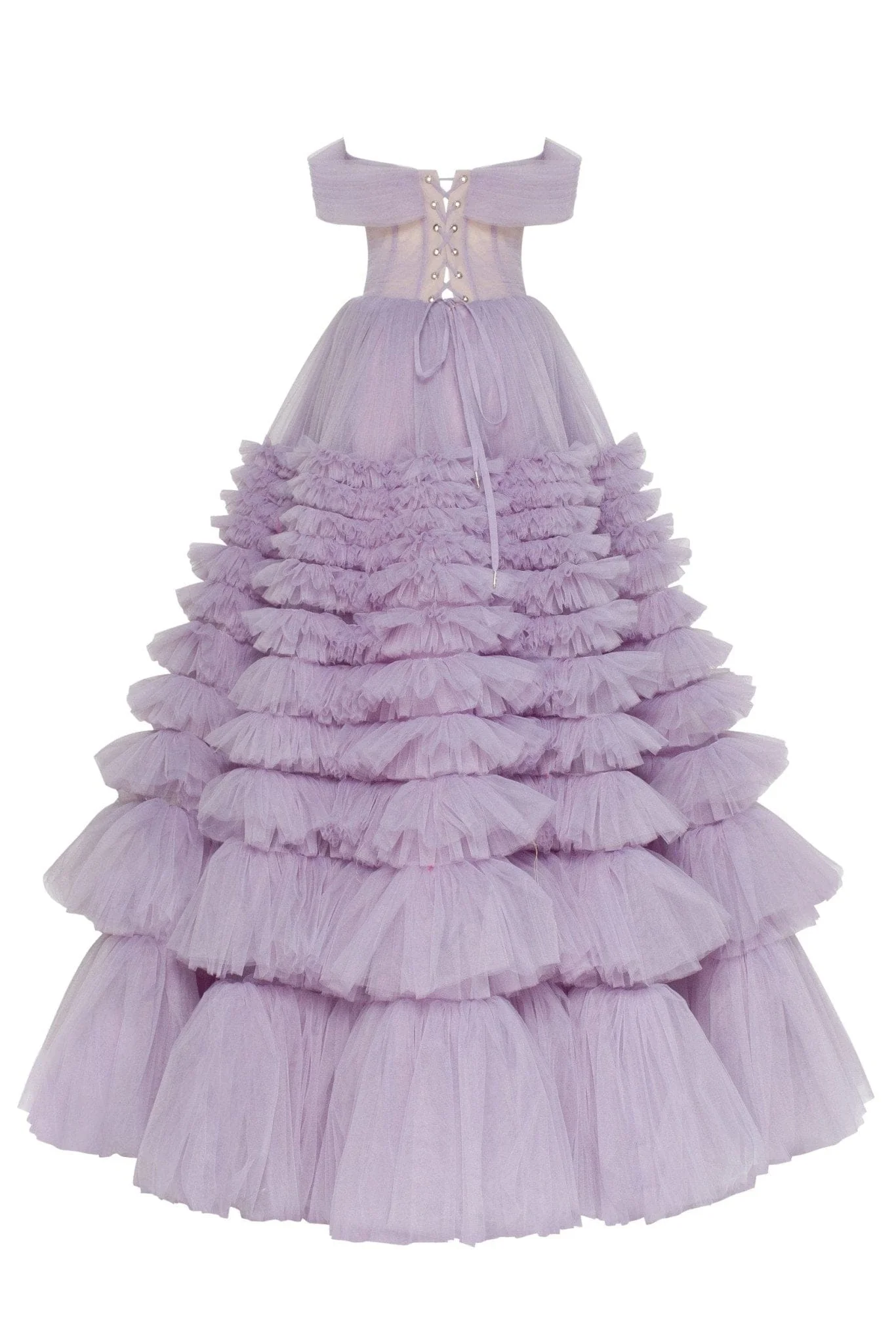 Ultra Puffy Prom Maxi Dress - Image 4